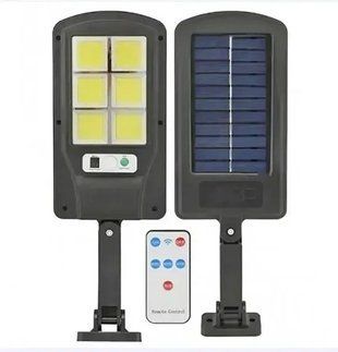 Уличный фонарь на столб solar street BK120-6COB с датчиком движения 3345792 фото