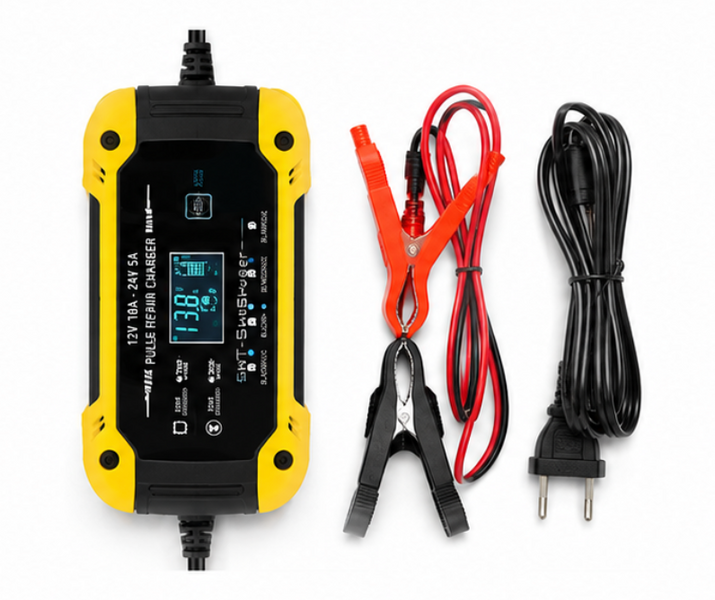 Зарядное устройство для автомобильного акумулятора 12v 10A 02795 фото