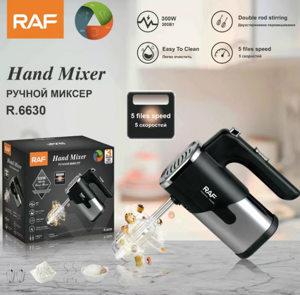 Ручний міксер Egg beater R.6630-6632 RAF 5231 фото
