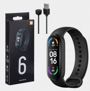 Фітнес трекер Smart Band M6 Смарт годинник Розумний браслет VENM6 фото